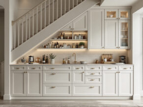 7 Genius Ways to Use the Space Under Your Stairs for a Stunning Kitchen