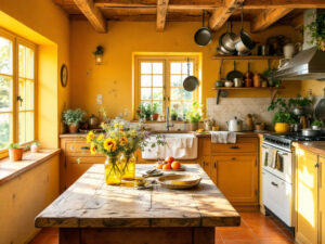 Read more about the article 10 Stunning Kitchen Yellow Wall Ideas to Brighten Your Space